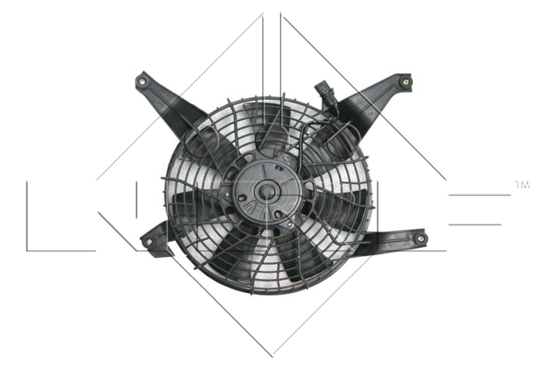 Вентилятор, система охолодження двигуна   47468   NRF