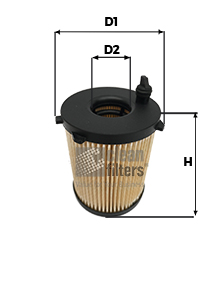 Масляный фильтр   ML4564   CLEAN FILTERS