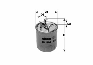 Топливный фильтр   DN1904   CLEAN FILTERS