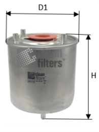 Топливный фильтр   DN2715   CLEAN FILTERS