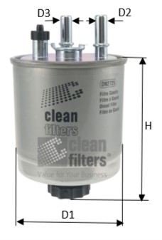 Фільтр палива   DN2725   CLEAN FILTERS