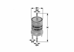 Топливный фильтр   MBNA1503   CLEAN FILTERS