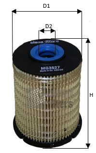 Топливный фильтр   MG3627   CLEAN FILTERS