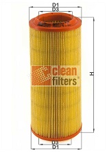Воздушный фильтр   MA1174   CLEAN FILTERS