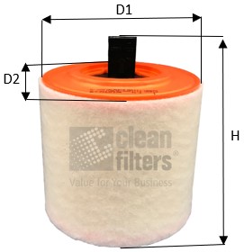 Воздушный фильтр   MA3457   CLEAN FILTERS