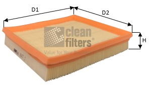 Воздушный фильтр   MA3477   CLEAN FILTERS