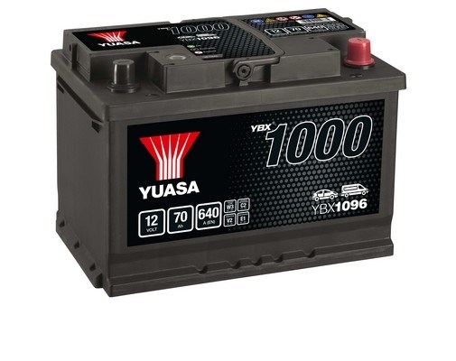 Стартерний акумулятор, YUASA YBX1096