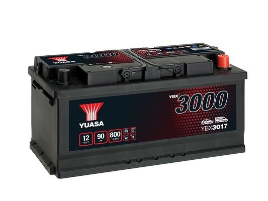 Стартерная аккумуляторная батарея   YBX3017   YUASA