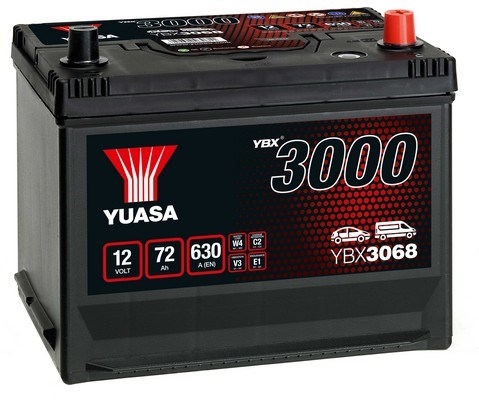Стартерная аккумуляторная батарея   YBX3068   YUASA