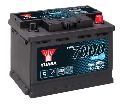 Стартерная аккумуляторная батарея   YBX7027   YUASA