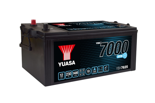 Стартерная аккумуляторная батарея   YBX7625   YUASA