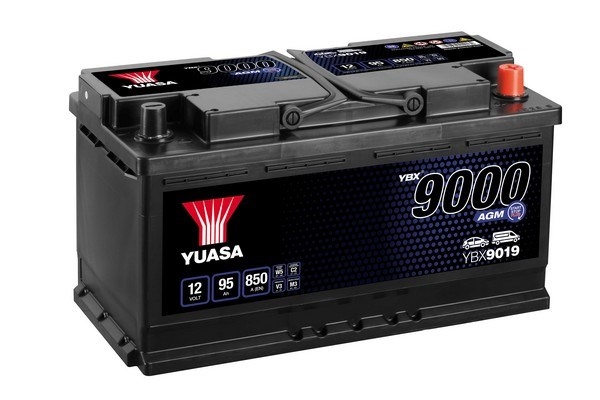 Стартерная аккумуляторная батарея   YBX9019   YUASA