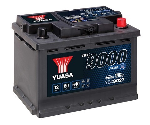 Стартерная аккумуляторная батарея   YBX9027   YUASA
