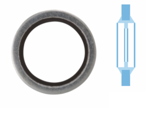 Уплотнительное кольцо, резьбовая пробка маслосливн. отверст.   005503H   CORTECO