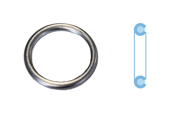 Уплотнительное кольцо, резьбовая пробка маслосливн. отверст.   005508H   CORTECO