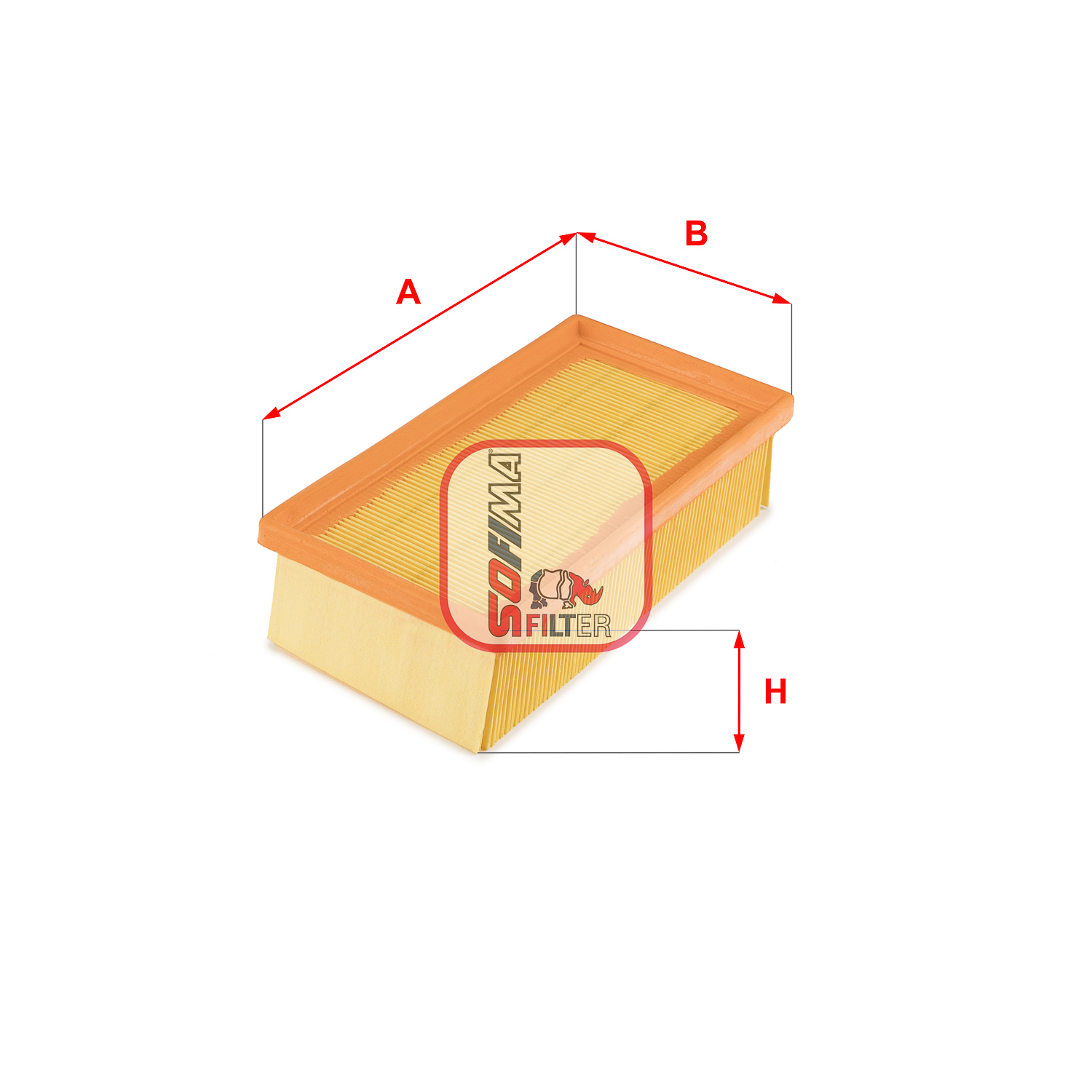 Повітряний фільтр   S 3638 A   SOFIMA