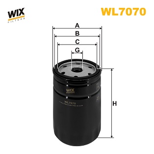 Масляный фильтр   WL7070   WIX FILTERS