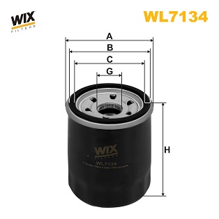 Оливний фільтр   WL7134   WIX FILTERS