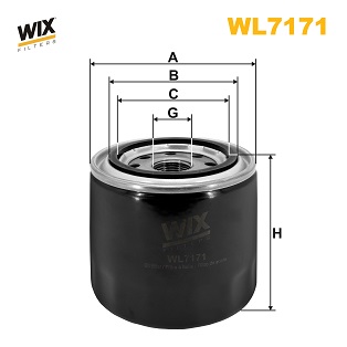 Масляный фильтр   WL7171   WIX FILTERS