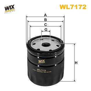 Масляный фильтр   WL7172   WIX FILTERS