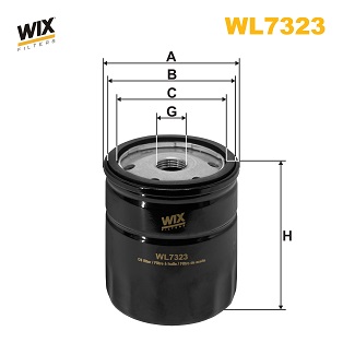 Оливний фільтр   WL7323   WIX FILTERS