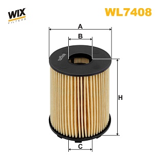 Оливний фільтр   WL7408   WIX FILTERS