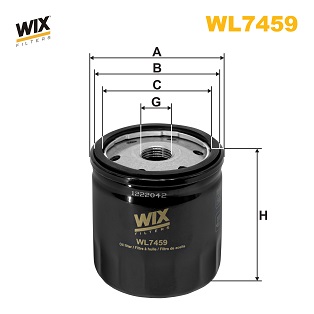 Масляный фильтр   WL7459   WIX FILTERS