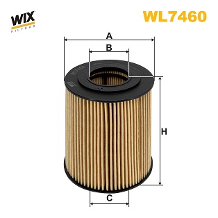 Оливний фільтр   WL7460   WIX FILTERS