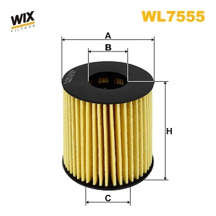 Оливний фільтр   WL7555   WIX FILTERS
