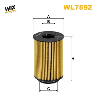 Оливний фільтр   WL7592   WIX FILTERS