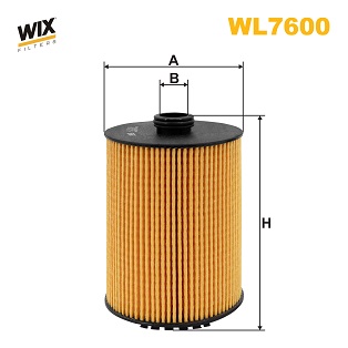 Оливний фільтр   WL7600   WIX FILTERS