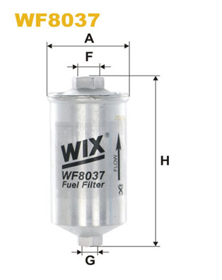Фільтр палива   WF8037   WIX FILTERS