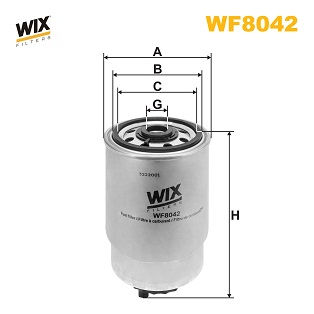 Фільтр палива   WF8042   WIX FILTERS