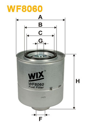 Фільтр палива   WF8060   WIX FILTERS