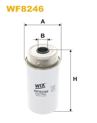 Топливный фильтр   WF8246   WIX FILTERS