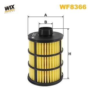 Фільтр палива   WF8366   WIX FILTERS