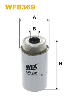 Топливный фильтр   WF8369   WIX FILTERS