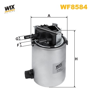 Фільтр палива   WF8584   WIX FILTERS