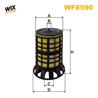 Топливный фильтр   WF8590   WIX FILTERS