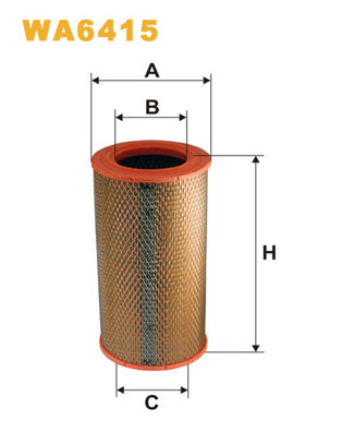 Повітряний фільтр   WA6415   WIX FILTERS