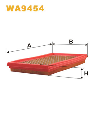 Повітряний фільтр   WA9454   WIX FILTERS