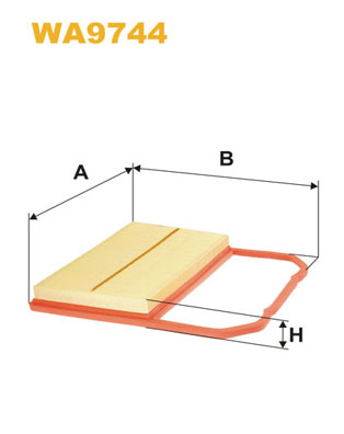 Воздушный фильтр   WA9744   WIX FILTERS