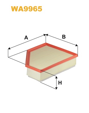 Воздушный фильтр   WA9965   WIX FILTERS