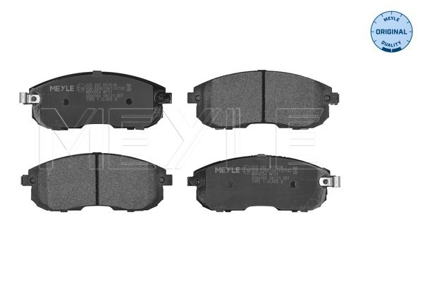 Комплект тормозных колодок, дисковый тормоз   025 242 8016/W   MEYLE